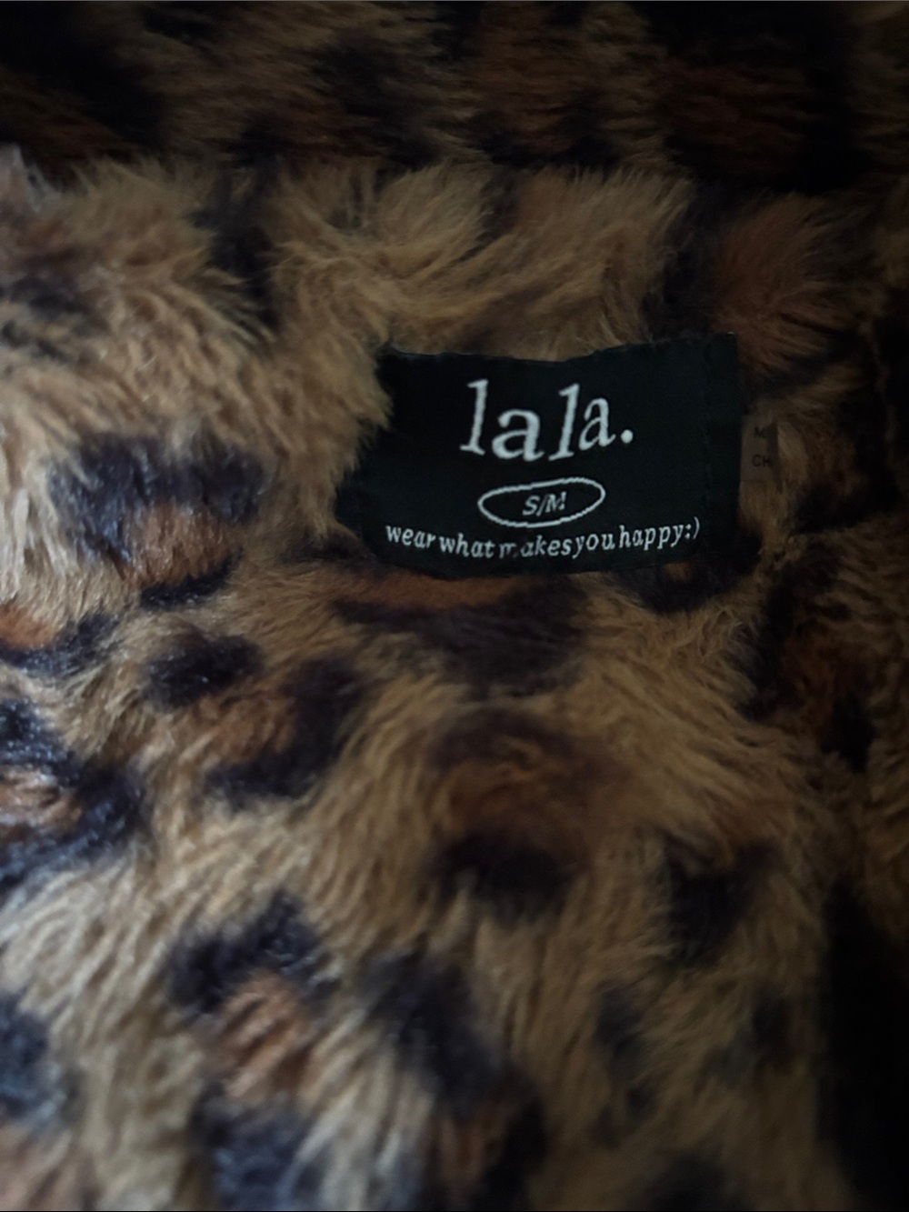 Dressed in lala forever patched trucker jacket in leopard - Picture 3 of 6